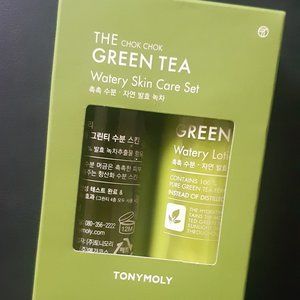 TONYMOLY The Chok Chok Green Tea Watery Skincare Set 65ml x2